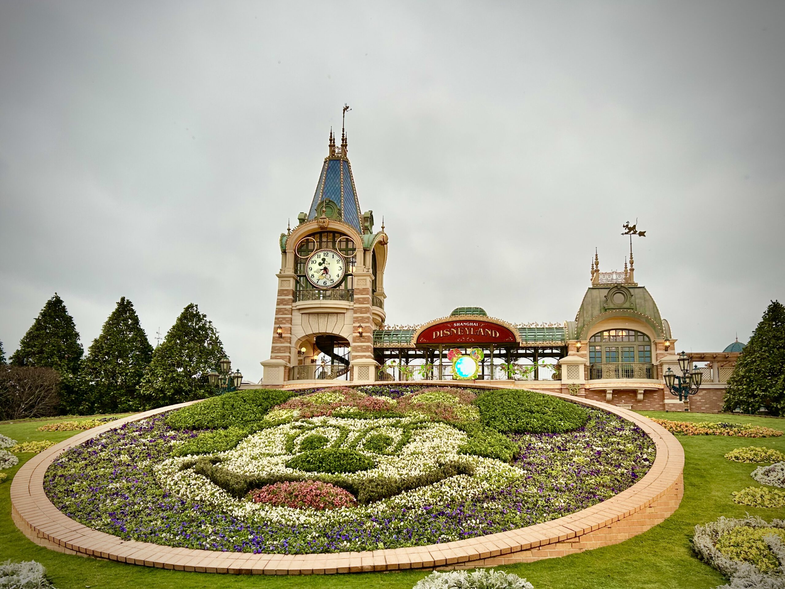 Entreegebied Shanghai Disneyland